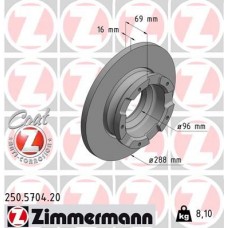 250.5704.20 ZIMMERMANN Гальмівний диск