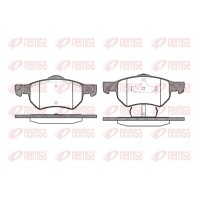 0882.00 REMSA Комплект гальмівних колодок дисковий гальм