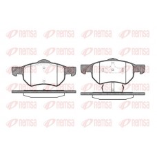 0882.00 REMSA Комплект гальмівних колодок дисковий гальм