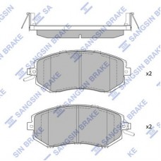 SP1553 Hi-Q Комплект гальмівних колодок дисковий гальм