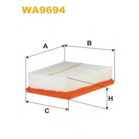 WA9694 WIX FILTERS Повітряний фільтр