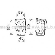 CN3307 AVA QUALITY COOLING масляний радіатор двигунне олива