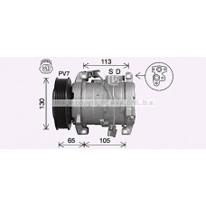 HDAK322 AVA QUALITY COOLING Компресор кондиціонера