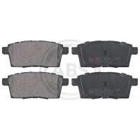 37644 A.B.S. Комплект гальмівних колодок дисковий гальм