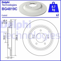 BG4819C DELPHI Гальмівний диск