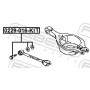0229016KIT FEBEST Болт регулювання розвалу коліс