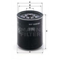 WP 920/80 MANN-FILTER Масляний фільтр