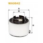 WA9842 WIX FILTERS Повітряний фільтр