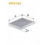 WP2183 WIX FILTERS Фільтр повітря у внутрішньому просторі