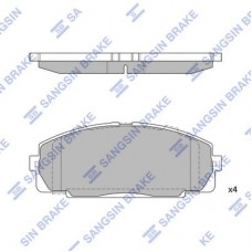 SP2077 Hi-Q Комплект гальмівних колодок дисковий гальм