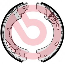S 44 509 BREMBO Комплект гальмівних колодок, стояночная тормозная система