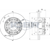78BD8773-1 ICER Гальмівний диск