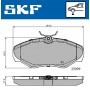 VKBP 80034 SKF КомплеК т гальмівних колодок, дискове гальмо