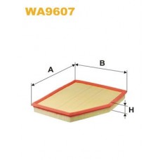WA9607 WIX FILTERS Повітряний фільтр