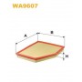 WA9607 WIX FILTERS Повітряний фільтр