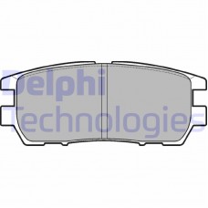 LP954 DELPHI Комплект гальмівних колодок дисковий гальм