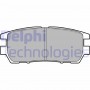 LP954 DELPHI Комплект гальмівних колодок дисковий гальм