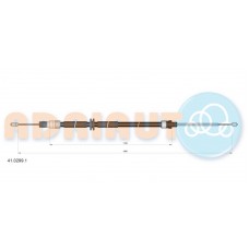 41.0299.1 ADRIAUTO Тросик, cтояночный тормоз