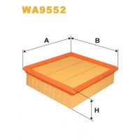 WA9552 WIX FILTERS Повітряний фільтр