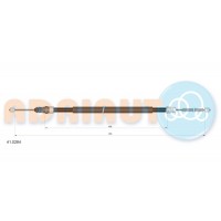 41.0284 ADRIAUTO Тросик, cтояночный тормоз