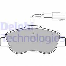 LP2014 DELPHI Комплект гальмівних колодок дисковий гальм