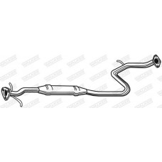 21380 WALKER Середній глушник вихлопних газів