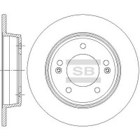 SD1085 Hi-Q Гальмівний диск