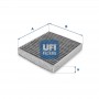 54.158.00 UFI Фільтр повітря у внутрішньому просторі