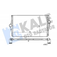 350840 KALE OTO RADYATÖR Интеркулер