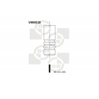 випускний клапан BGA V994518