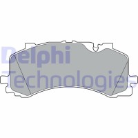 LP3307 DELPHI Комплект гальмівних колодок дисковий гальм