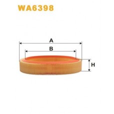 WA6398 WIX FILTERS Повітряний фільтр