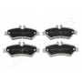 PP-0522AF JAPANPARTS Комплект гальмівних колодок дисковий гальм