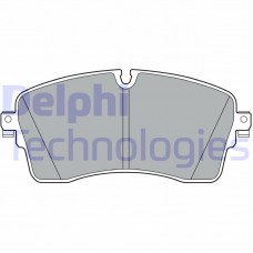 LP3395 DELPHI Комплект гальмівних колодок дисковий гальм