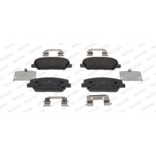 FDB4984 FERODO Комплект гальмівних колодок дисковий гальм