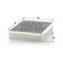 CUK 26 003 MANN-FILTER Фільтр повітря у внутрішньому просторі