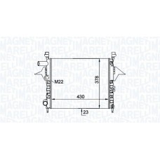 350213161200 MAGNETI MARELLI Радіатор охолодження двигуна