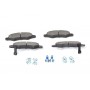 0 986 494 458 BOSCH Комплект гальмівних колодок дисковий гальм