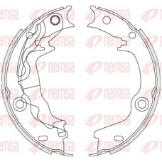 4676.00 REMSA Комплект гальмівних колодок, стояночная тормозная система
