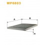 WP6803 WIX FILTERS Фільтр повітря у внутрішньому просторі