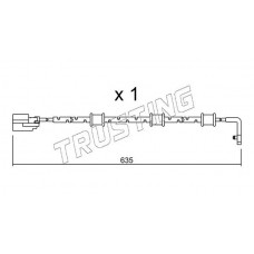 SU.323 TRUSTING Сигналізатор зносу гальмівних колодок