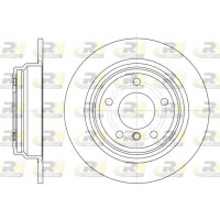 6554.00 ROADHOUSE Гальмівний диск