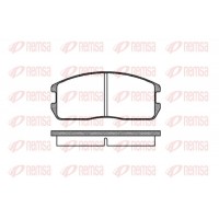 0175.00 REMSA КомплеК т гальмівних колодок, дискове гальмо