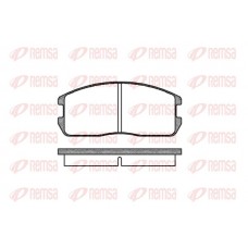 0175.00 REMSA КомплеК т гальмівних колодок, дискове гальмо