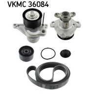 VKMC 36084 SKF Водяний насос комплект ручейкових ременів