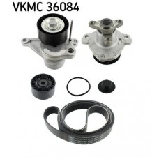 VKMC 36084 SKF Водяний насос комплект ручейкових ременів