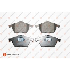1617260480 EUROREPAR Комплект гальмівних колодок дисковий гальм