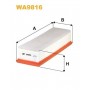 WA9816 WIX FILTERS Повітряний фільтр