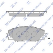 SP2138 Hi-Q Комплект гальмівних колодок дисковий гальм
