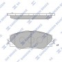 SP2138 Hi-Q Комплект гальмівних колодок дисковий гальм
